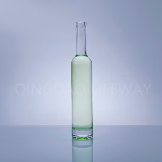 코르크 뚜껑이 달린 주류병 375ml 500ml 750ml 와인 보드카 위스키 유리병